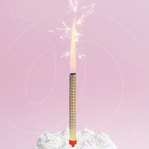 Свечи декоративные "Фонтан" 12 см 4 шт 1553639