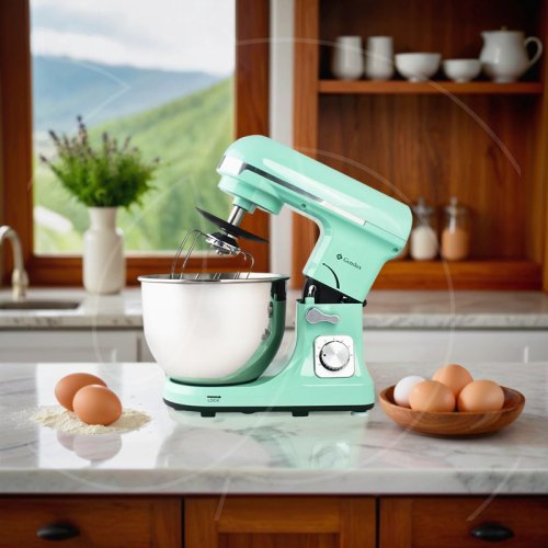 Миксер планетарный GEMLUX GL-SM5.5TB "Бирюзовый" 