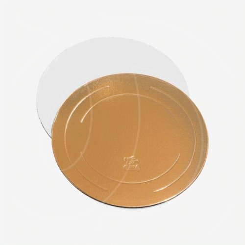 Подложка под торт Золото/Белая 3,2 мм 14 см GWD 140 (3,2), ForG BASE 3,2 G/P D 140 S