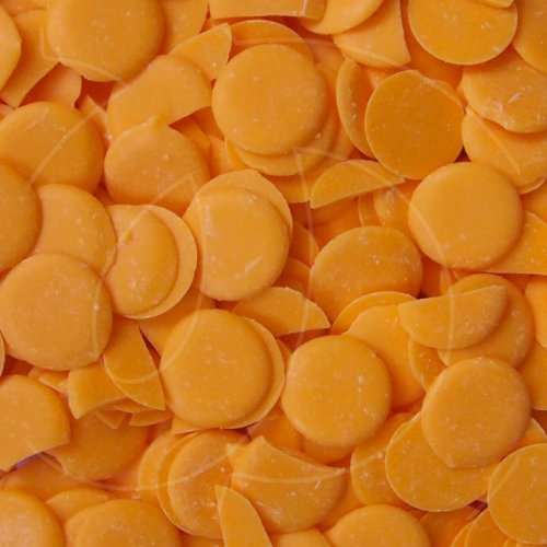 Шоколадная глазурь оранжевая апельсиновая ШОКОМИЛК 500 г 