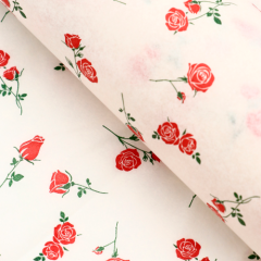 Бумага упаковочная Тишью "Красные розы" 50х70 см 10 шт 10790216