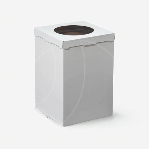 Коробка для торта с окном белая 30х30х45 см 430451, ForG COMFORT I W W 300*300*450 S 