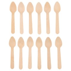 Ложка деревянная 12 шт 9681212