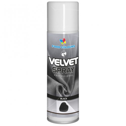 Велюр шоколадный Food Colours "Чёрный" 250 мл V50, 25532