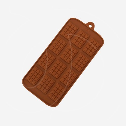 Форма силиконовая для шоколада "Шоколадки" 114001, СФ-28