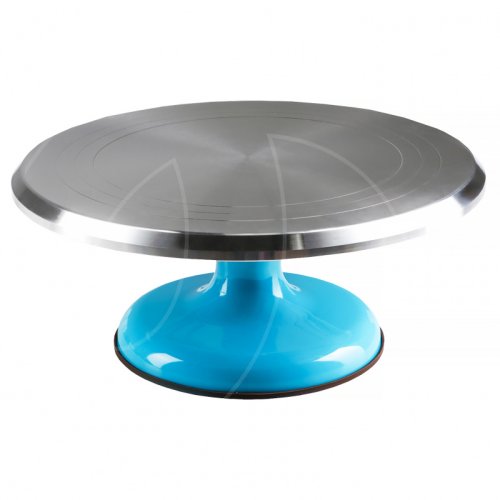 Столик поворотный для торта металлический "Разноцветный" 29х12,5 см Хит-15, 2957162, 29203