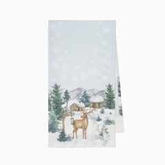 Дорожка на стол "Зимний олень" 40х147 см 7346929