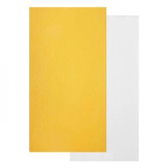 Подложка под рулет Золото/Белая 1,5 мм 29,5х10,8 см п 1,5-295*108 ПЗБ