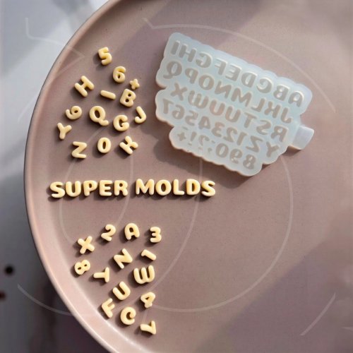 Молд силиконовый "Английский алфавит" 										