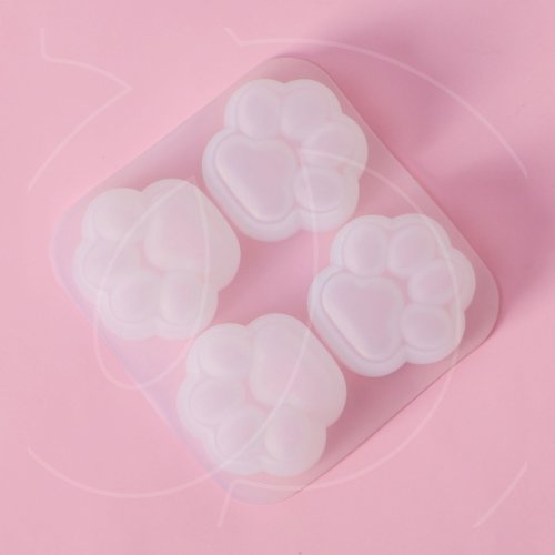 Форма силиконовая "Лапки" 4 шт 7393539