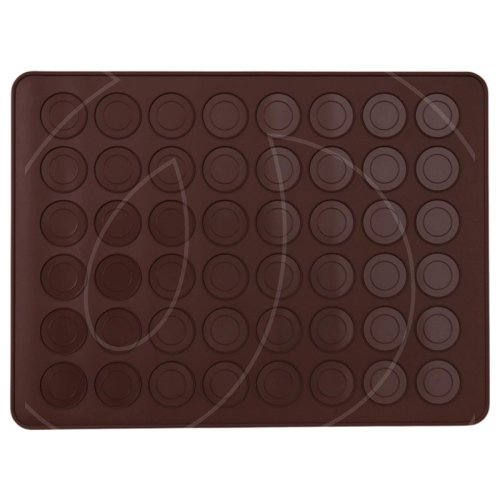 Коврик силиконовый для макарон 48 шт 114032