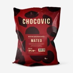 Шоколад молочный CHOCOVIC "Матео" 31,9% 1 кг CHM-T13CHVC-69C