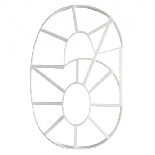 Вырубка пластиковая для торта "Цифра 6" 71598