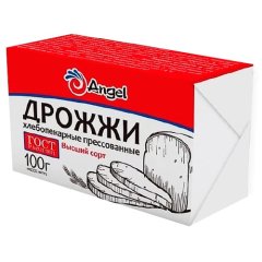 Дрожжи хлебопекарные прессованные 100 г 