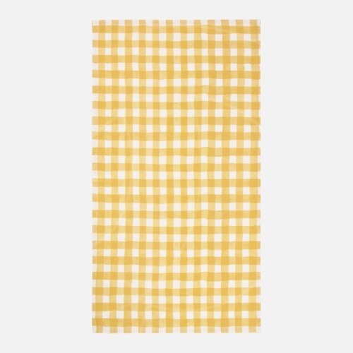 Полотенце кухонное Хлопок Жёлтая клетка 40х70 см 9907924