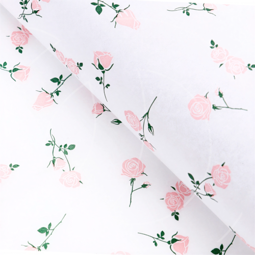 Бумага упаковочная Тишью "Садовые розы" 50х70 см 10 шт 10790215