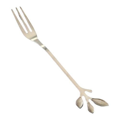 Вилка десертная металлическая Серебро 12 см 5462282