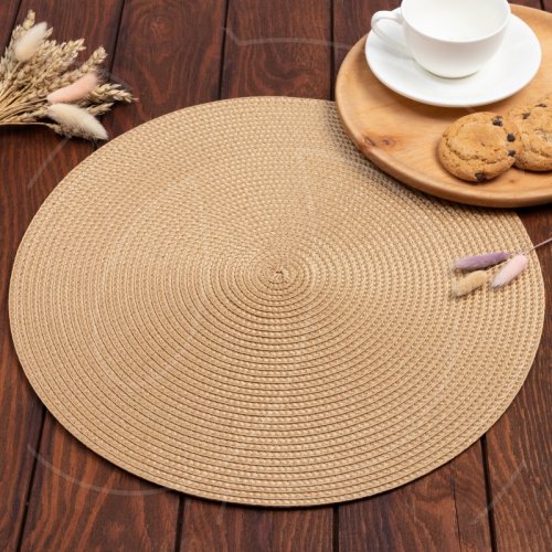 Подставка сервировочная "Бежевая" 38 см 7867459